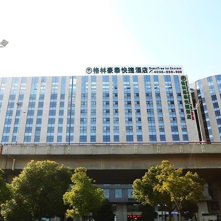 Greentree Inn Suzhou Railway Station North Square Haobainian Wedding Dress City Express Hotel Exteriör bild