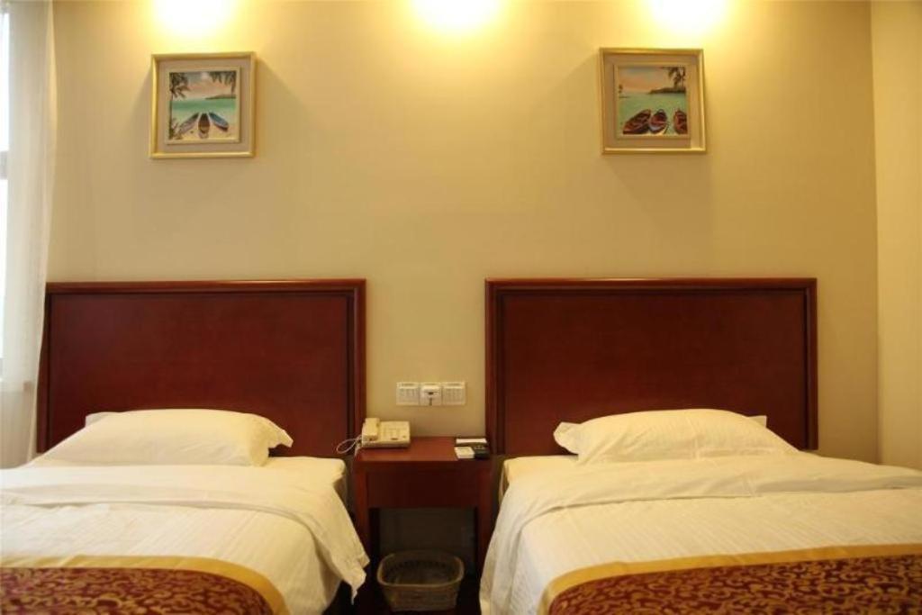 Greentree Inn Suzhou Railway Station North Square Haobainian Wedding Dress City Express Hotel Exteriör bild