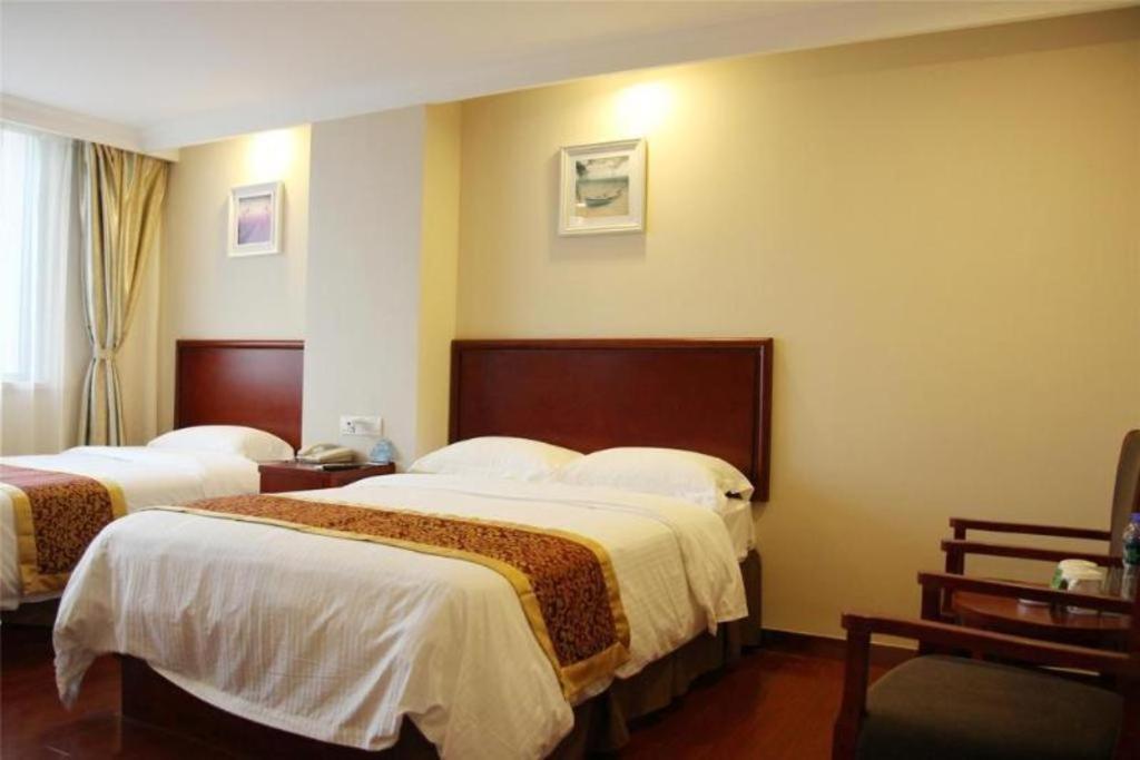 Greentree Inn Suzhou Railway Station North Square Haobainian Wedding Dress City Express Hotel Exteriör bild
