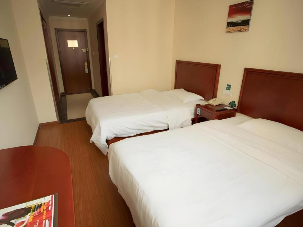Greentree Inn Suzhou Railway Station North Square Haobainian Wedding Dress City Express Hotel Exteriör bild