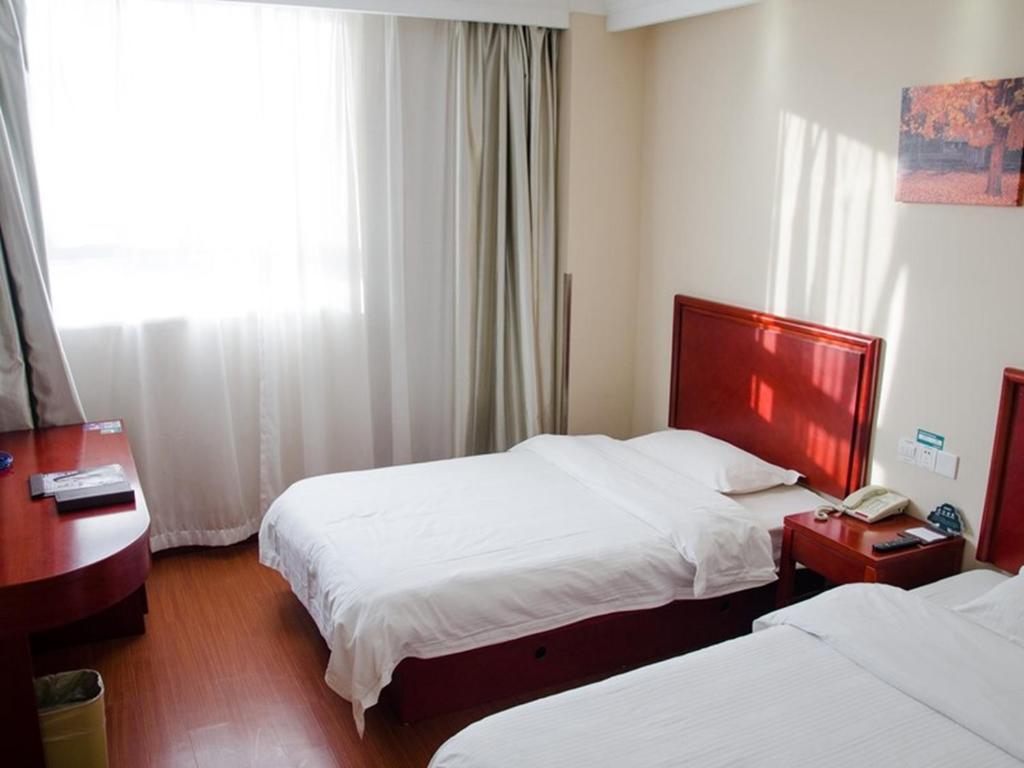 Greentree Inn Suzhou Railway Station North Square Haobainian Wedding Dress City Express Hotel Exteriör bild