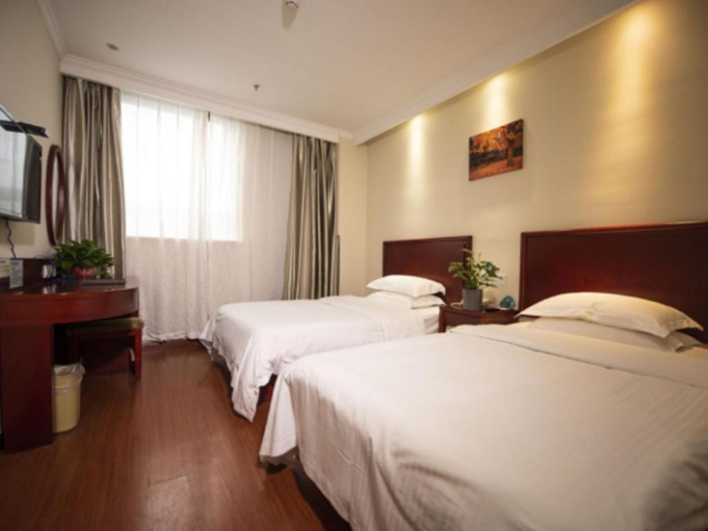 Greentree Inn Suzhou Railway Station North Square Haobainian Wedding Dress City Express Hotel Exteriör bild