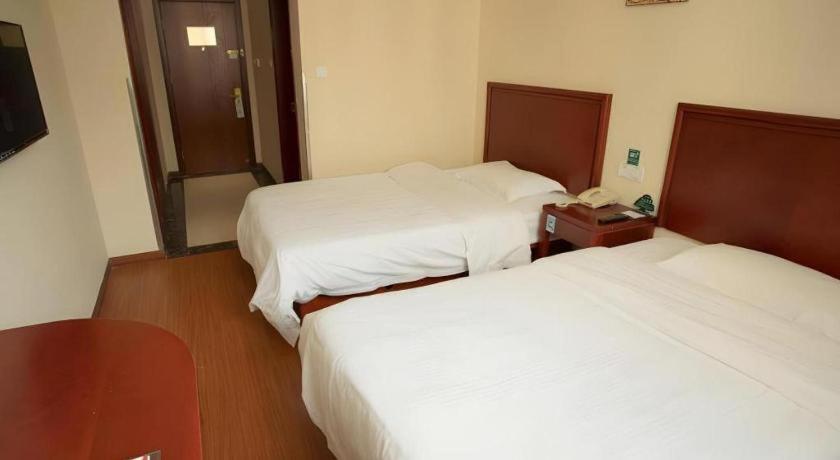 Greentree Inn Suzhou Railway Station North Square Haobainian Wedding Dress City Express Hotel Exteriör bild